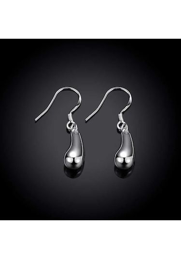 925ayar Gümüş Su Damlacıkları Küpe