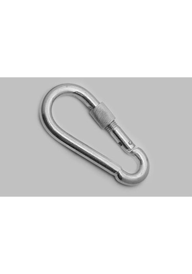Vidalı Karabina, Kanca, Çengel 6mm - 5 Adet -