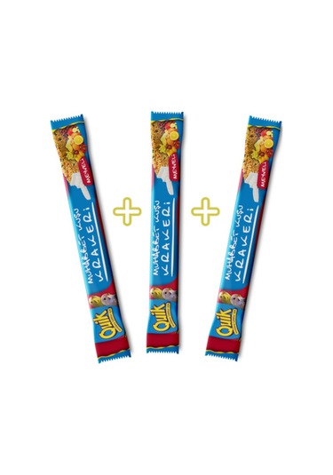 Quik Meyveli Kraker 3'lü