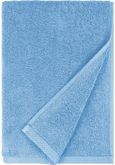 10 Lu El Yüz Otel Havlusu 50x85 Cm Renkli 16/1 Avs 200 Gr Mavi