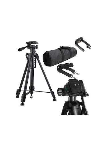 Fototek Wt-3570 170Cm Profesyonel Dslr Tripod Canon Nikon