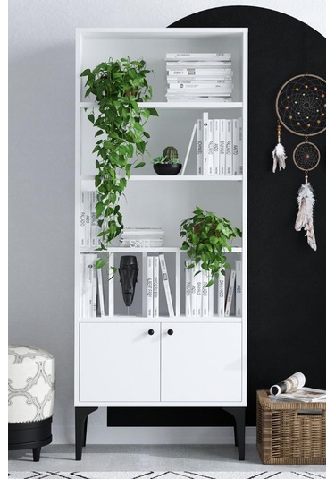 Decormet Spica Kitaplık Dec0024 Çok Renkli