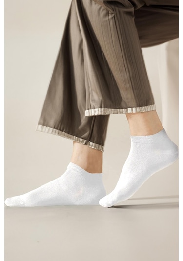 Bilek Boy Pamuklu Patik Çorap Unisex 6 Çift 001