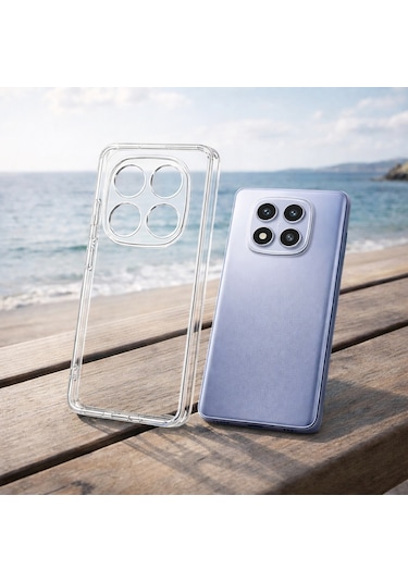 Redmi Note 14 Pro 5g / Note 14 Pro Plus 5g Uyumlu Kılıf Şeffaf Kamera Korumalı 3d