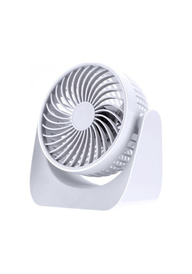Yeni Öğrenci Yurdu Usb Şarj Edilebilir Mini Beyaz Taşınabilir Sessiz Fan O7fezc Beyaz