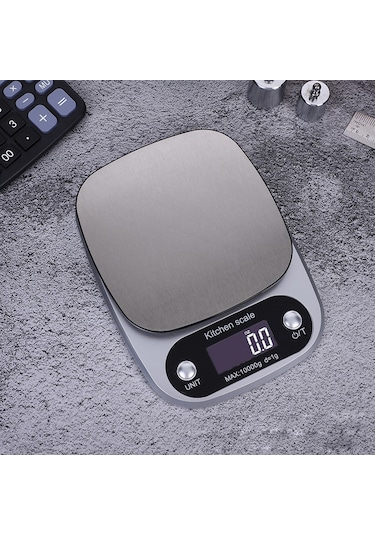 Ch-305 Mini Dijital Lcd Ekran Hassas Mutfak Tartısı 10kg-1gr