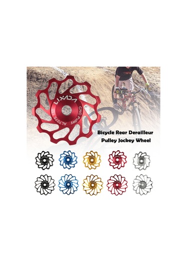 Lixada 2 Adet Mtb Yol Bisikleti Seramik Kasnak 7075 Y20464b-11 Siyah Siyah