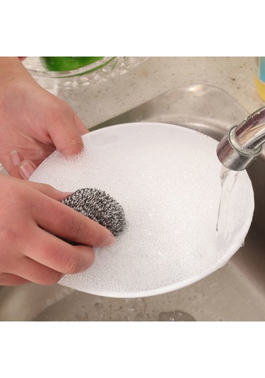 Padalink 12 Adet Paslanmaz Çelik Fırça, Dayanıklı Malzeme İle Mutfak Temizliği İçin İdeal Seçim Diğer