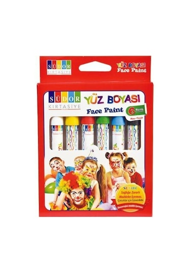 Yüz Boyası Set 6 Renk Nocolor-85b806c4