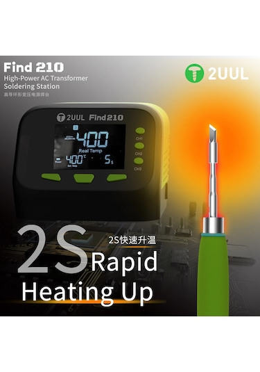 2uul Fd01 Find210 60w Ac Transformatörlü Lehimleme İstasyonu