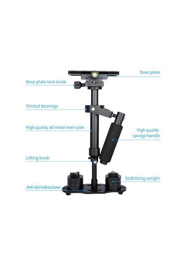 Dslr S-40N Makine ve Video Kameralar için Ayex Stabilizer