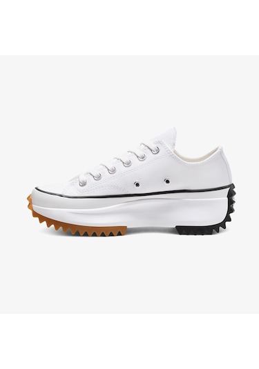 Converse Run Star Hike Platform Unisex Beyaz Sneaker Düz 168817c Beyaz