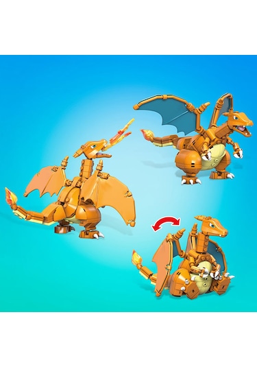 Mega Pokemon Charizard Figürü  Gwy77