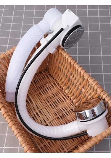 Matura 60 Cm Yarı Otomatik Banyo Taşmayı Önleyici Kurşun Ucu 305744965