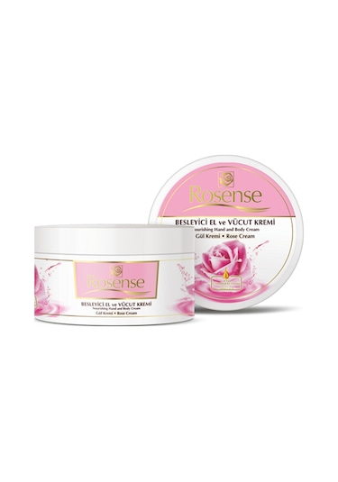 Rosense Gül Özlü Besleyici El ve Vücut Kremi 250 ML