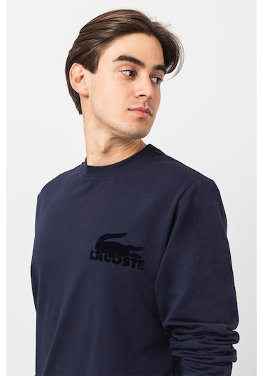 Lacoste Erkek Sweatshırt Sh7477-00-423 Lacivert