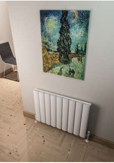 Warma Serez Yatay Alüminyum Radyatör 850x600 Pütürlü Antrasit 7946