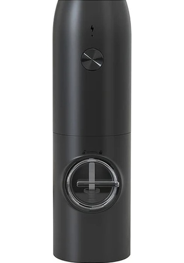 Honeybeeshop Bir Paket 1 Veya 2li Sarj Edilebilir Elektrikli Biber Ve Tuz Degirmeni Seti Sarj Tablasi Otomatik Calisma Led İsik Ayarlanabilir Ogutme Usb Sarj Kompakt Tasarim Ahşap