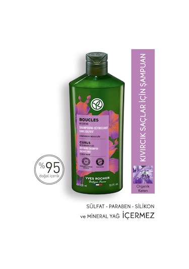 Yves Rocher Kıvırcık Saçlar için Şampuan 300 ML
