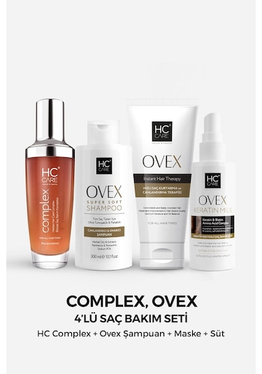 Hc Care Complex Saç Bakım Seti 4'lü
