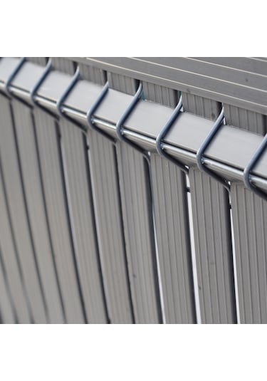 Panel Tel Çit Kaplama Pvc Düz Model
