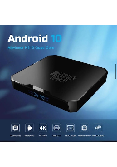 Laxsam M98 Pro Android 10.0 2 GB 16 GB 4K 3D Wifi Android Akıllı Tv Box