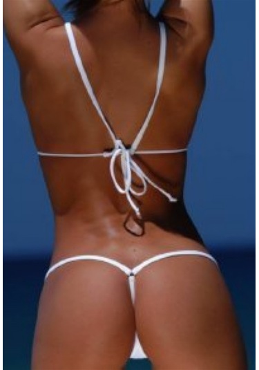 Tp060722 Mini Mikro Bikini Takım Beyaz