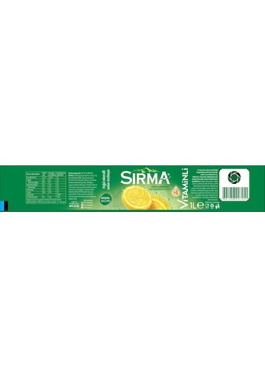 Sırma C Vitaminli Limon Aromalı Doğal Maden Suyu 1 Lt X 6 Adet