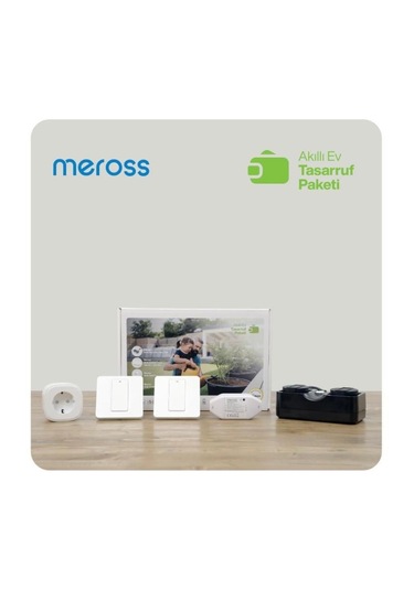 Meross Akıllı Tasarruf Paketi Ms-sc5b Apple Home Destekli