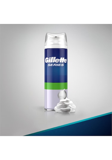 Gillette Series Sensitive Tıraş Köpüğü 4 x 250 ML