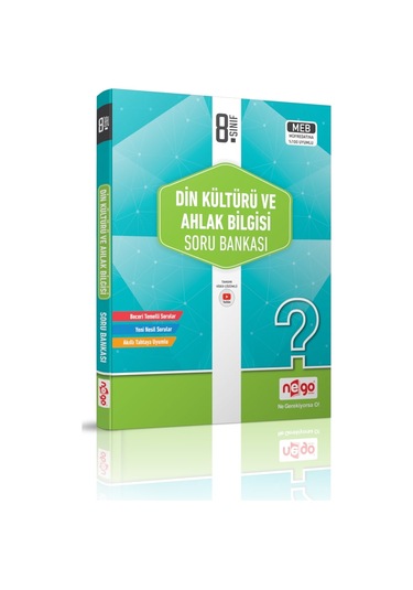 Nego Yayınları 8. Sınıf Din Kültürü ve Ahlak Bilgisi Soru Bankası