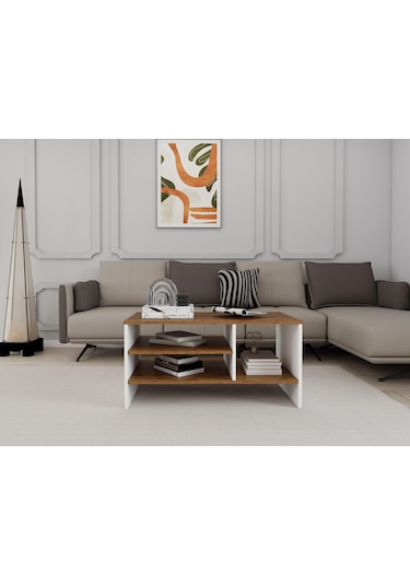 Nemrut Orta Sehpa Amalfi-beyaz