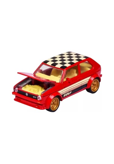 Majorette Volkswagen Deluxe Cars - Golf Mk 1 Red