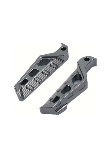 Chuangyinshop Titanium Yamaha Xmax 300 250 125 Motorcycle Scooter Aluminum Alloy Rear Passenger Foot Pegs Pedals