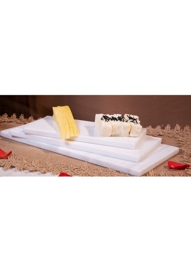 Mermer Peynir Standı /servis /sunum Beyaz
