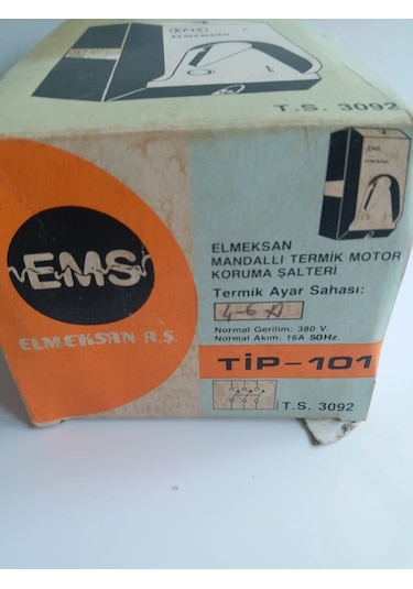 EMS(4-6 AMPER) TERMİK KORUMALI MANDALLI ŞALTER