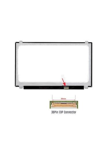 Nt156Whm-N12 V8.0 Ekran 15.6 Slim 30 Pin 1366X768