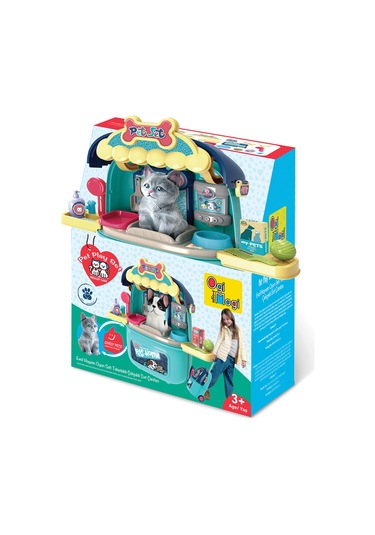Ogi Mogi Toys Evcil Hayvan Oyun Seti Tekerlekli Çekçekli Sırt Çantası