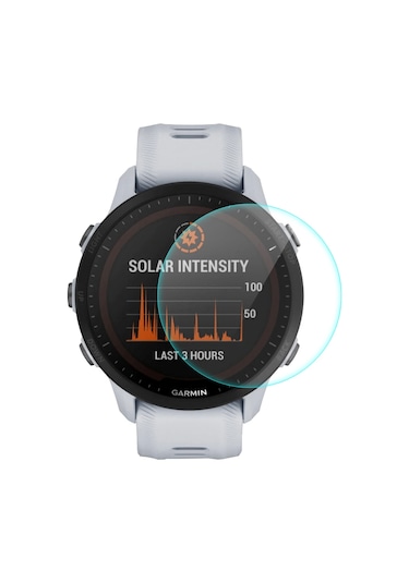 Garmin Forerunner 955 İçin Enkay 0.2mm 9h Temperli Cam Ekran Koruyucu Film İzle