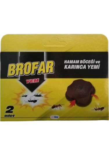 Brofar Hamam Böceği ve Karınca Yemi 2'li