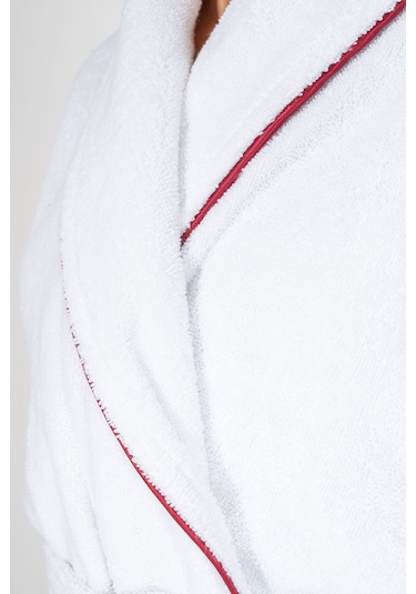 Cotton Box Classic Bornoz Seti Helya Beyaz Unisex M/l Beyaz