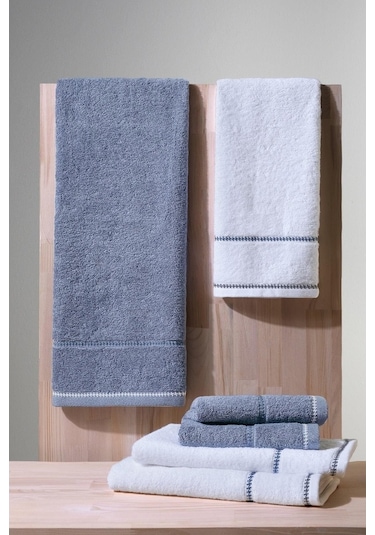 Profundo Set Sky - Ekstra Yumusak, Modern %100 Pamuk 50 x 90 - 70X1