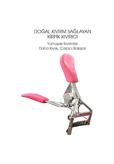 Doğal Kıvrım Sağlayan Kirpik Kıvırıcı