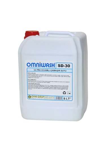 Omniwash SD-30 Ultra Kıvamlı Çamaşır Suyu 5 L