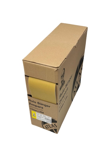 Norton Atlas Sünger Zımpara 115mm X 25m Yüksek Performanslı Zımpara Rulosu
