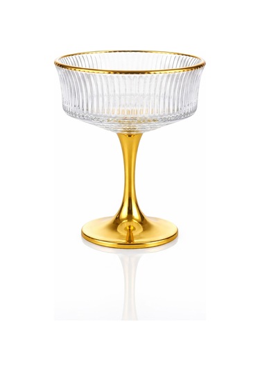 Line Metal Ayaklı Sunumluk 6 Lı Gold Altın