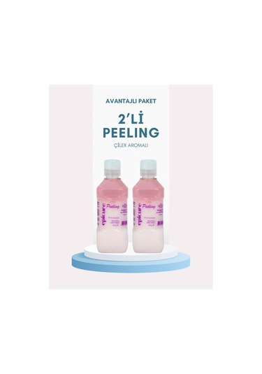 Epicure Avantajlı Paket Çilekli El ve Vücut Peeling 2'li