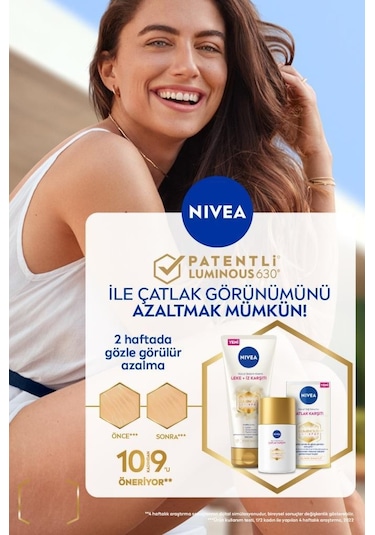 Nivea Luminous Çatlak Karşıtı Vücut Yağı Serumu 100 ML
