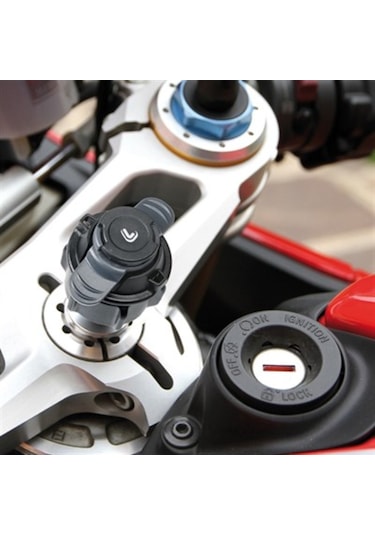 Lampa Opti-Tube 17-20,5Mm Üst Köprü Motosiklet Telefon Bağlantı A