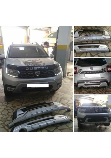Dacia Duster Ön Arka Tampon Koruma Difüzörü 2018 Sonrası